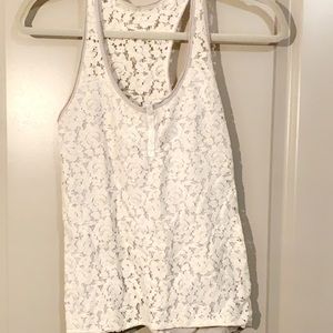 Lace tank top